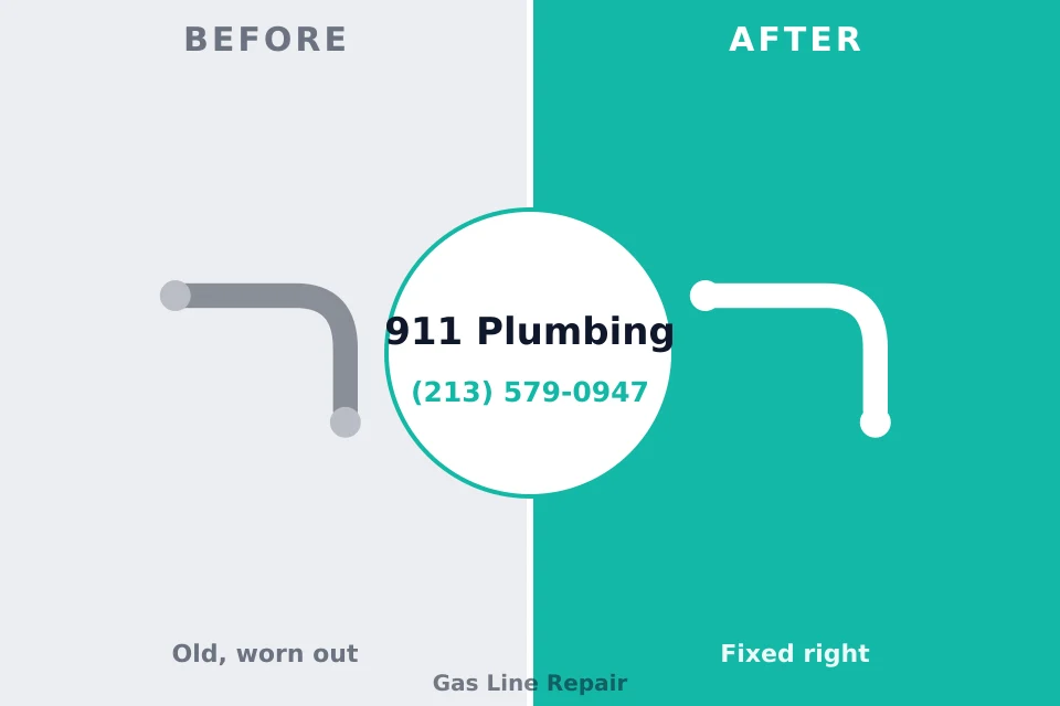 Before and after: plumbing repair Canutillo, TX